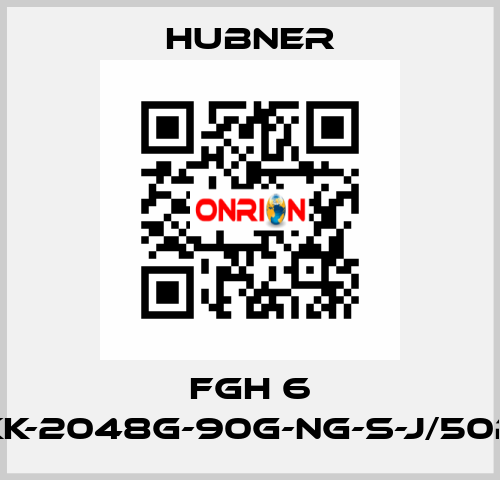 FGH 6 KK-2048G-90G-NG-S-J/50P HUBNER