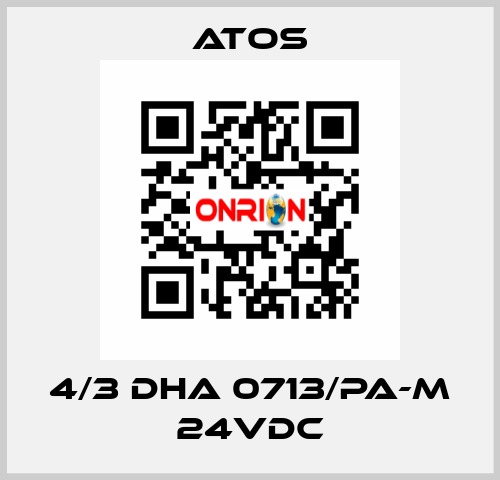 4/3 DHA 0713/PA-M 24VDC Atos