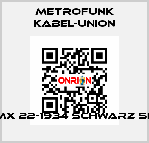 MX 22-1934 SCHWARZ SL METROFUNK KABEL-UNION