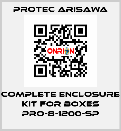 Complete enclosure kit for boxes PRO-8-1200-SP Protec Arisawa