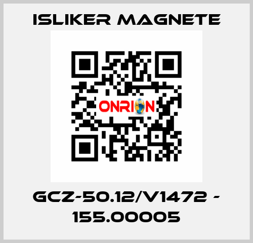 GCz-50.12/V1472 - 155.00005 ISLIKER MAGNETE