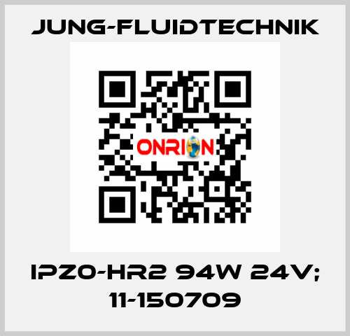 IPZ0-HR2 94W 24V; 11-150709 JUNG-FLUIDTECHNIK