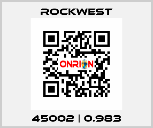 45002 | 0.983 ROCKWEST