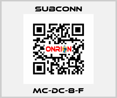 MC-DC-8-F SubConn