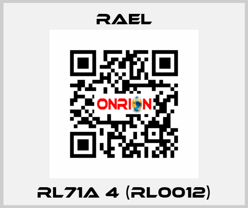 RL71A 4 (RL0012) RAEL