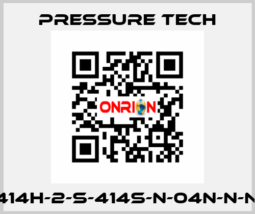 MF414H-2-S-414S-N-04N-N-NV/C Pressure Tech