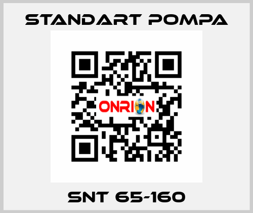 SNT 65-160 STANDART POMPA