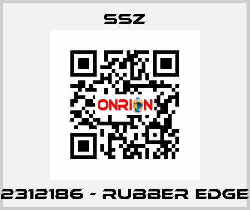 2312186 - rubber edge Ssz