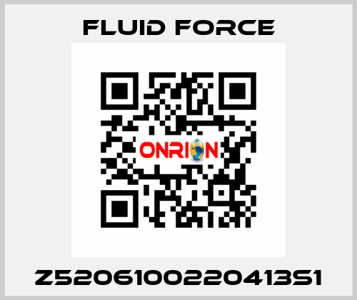 Z5206100220413S1 FLUID FORCE