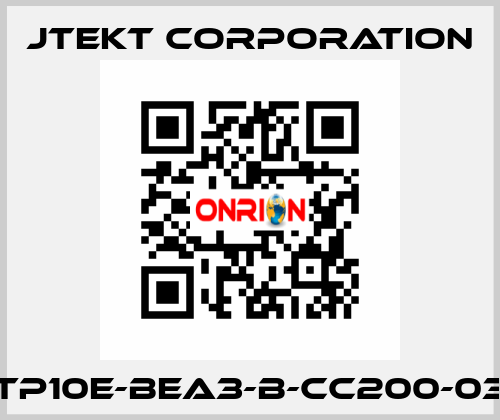 TP10E-BEA3-B-CC200-03 JTEKT CORPORATION