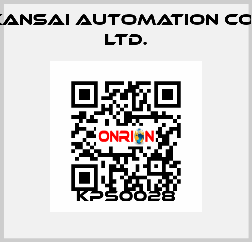 KPS0028 KANSAI Automation Co., Ltd.