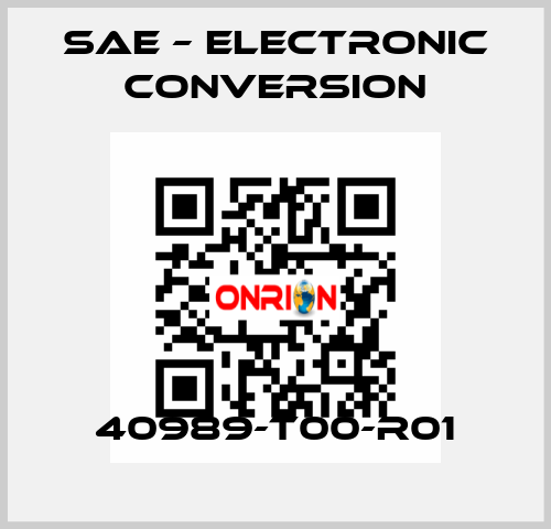 40989-T00-R01 SAE – Electronic Conversion