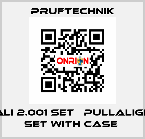 ALI 2.001 SET   PULLALIGN set with case  Pruftechnik