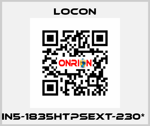 IN5-1835HTPSext-230*  Locon