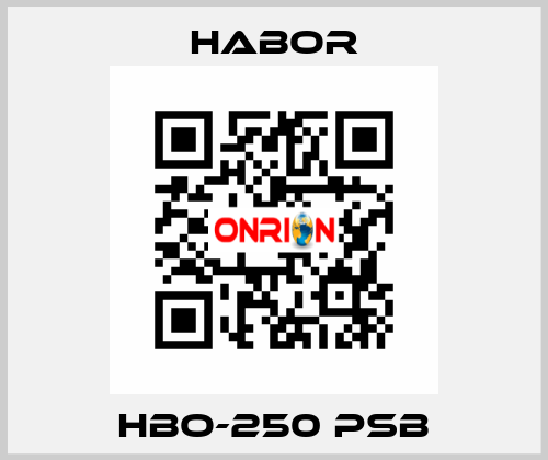 HBO-250 PSB Habor