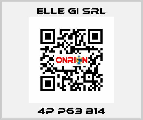 4P P63 B14 ELLE GI SRL