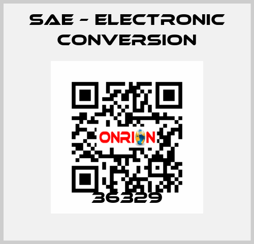 36329 SAE – Electronic Conversion