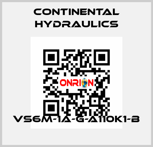 VS6M-1A-G-A110K1-B Continental Hydraulics