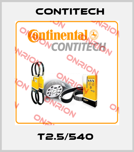 T2.5/540  Contitech