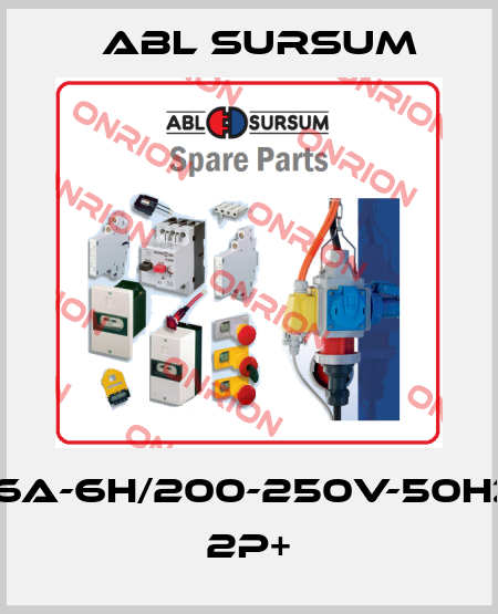 16A-6H/200-250V-50HZ 2P+ Abl Sursum