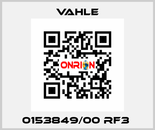 0153849/00 RF3  Vahle