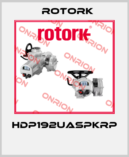 HDP192UASPKRP  Rotork