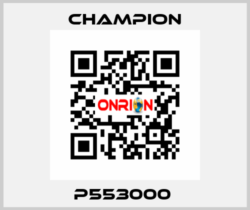  P553000  Champion