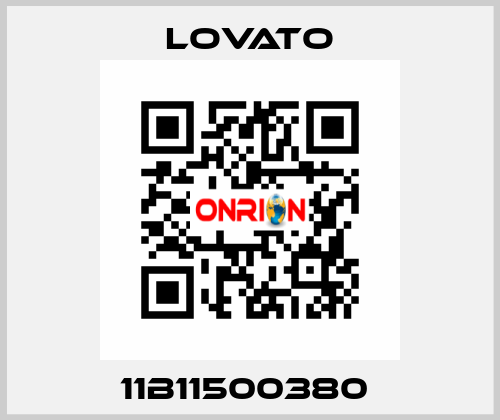 11B11500380  Lovato