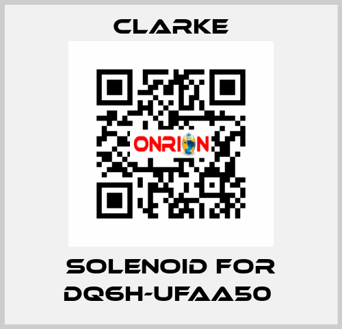 Solenoid for DQ6H-UFAA50  Clarke