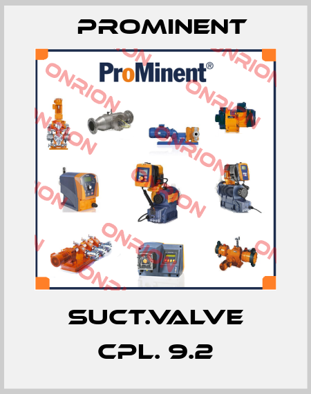 SUCT.VALVE CPL. 9.2 ProMinent