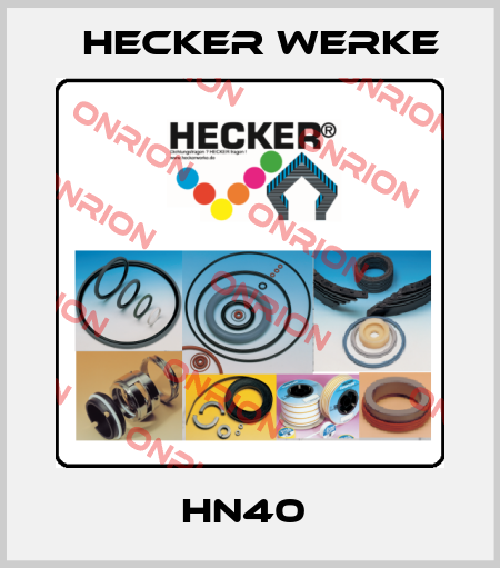 HN40  Hecker Werke