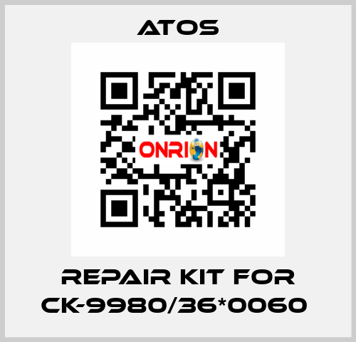 REPAIR KIT FOR CK-9980/36*0060  Atos