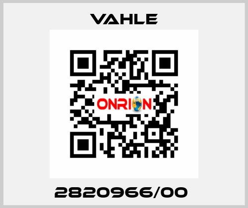 2820966/00  Vahle