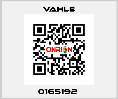 0165192  Vahle