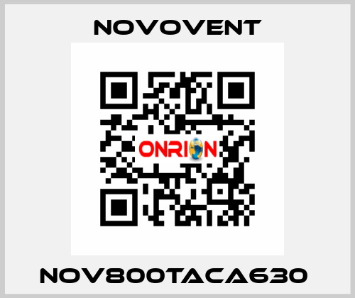 NOV800TACA630  Novovent