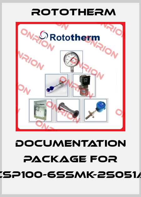 DOCUMENTATION PACKAGE for CSP100-6SSMK-2S051A Rototherm