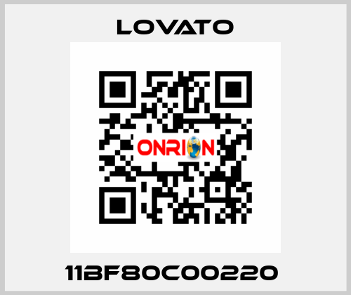 11BF80C00220  Lovato