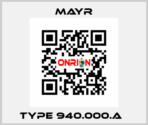 Type 940.000.A   Mayr