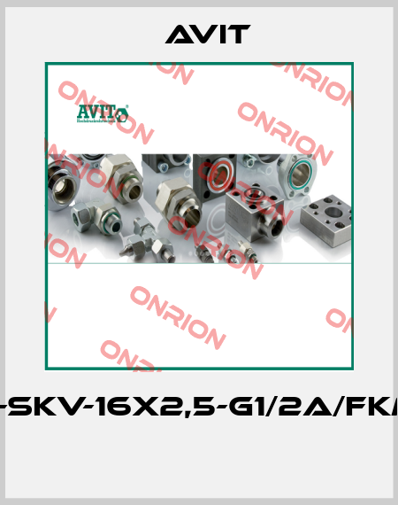 E-SKV-16x2,5-G1/2A/FKM  Avit