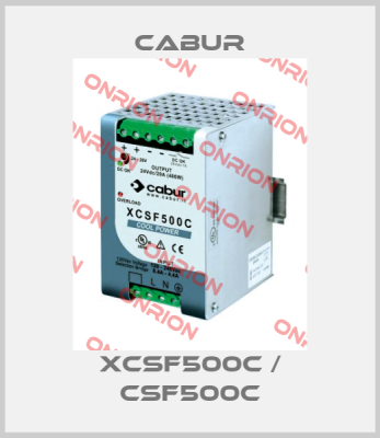 XCSF500C / CSF500C Cabur