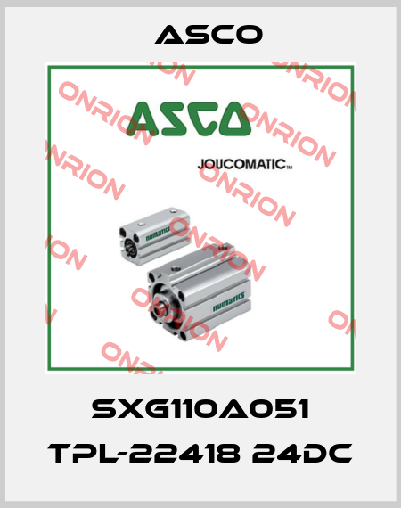 SXG110A051 TPL-22418 24DC Asco