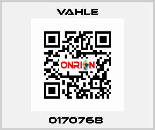 0170768  Vahle