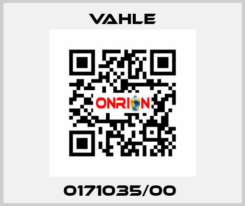 0171035/00  Vahle