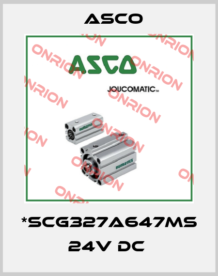 *SCG327A647MS 24V DC  Asco