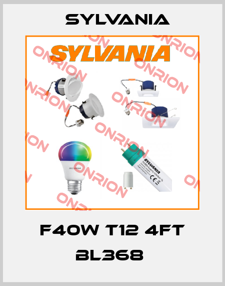 F40W T12 4FT BL368  Sylvania