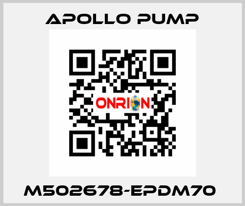 M502678-EPDM70  Apollo pump