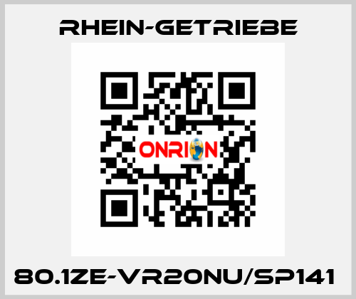 80.1ZE-VR20NU/SP141  Rhein-Getriebe