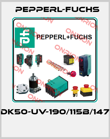 DK50-UV-190/115b/147  Pepperl-Fuchs