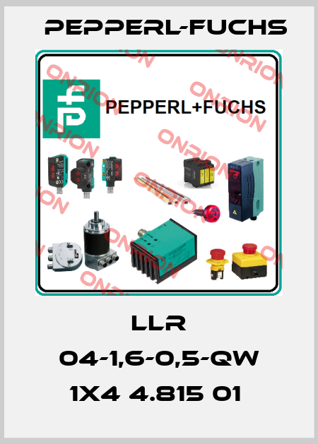 LLR 04-1,6-0,5-QW 1X4 4.815 01  Pepperl-Fuchs
