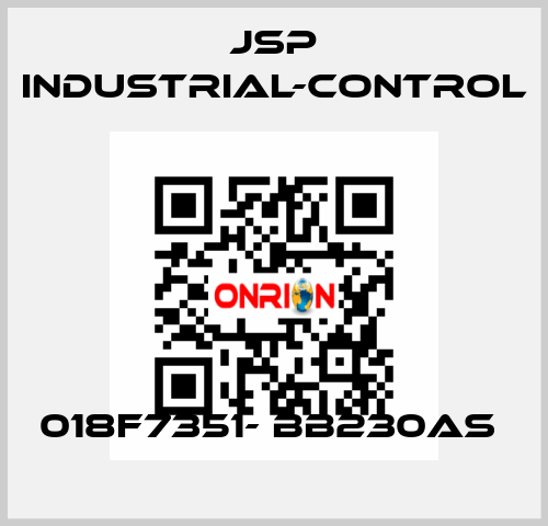 018F7351- BB230AS  JSP Industrial-Control